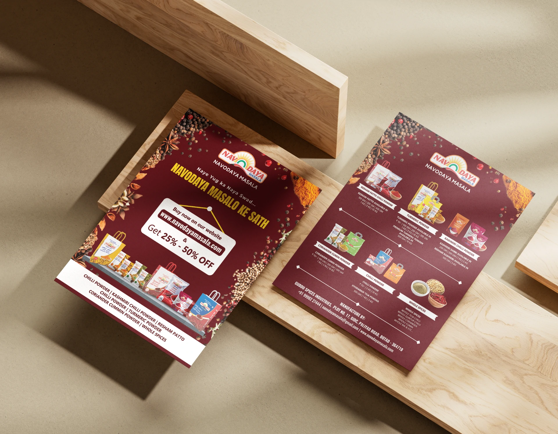 Flyer – Navodaya Masala